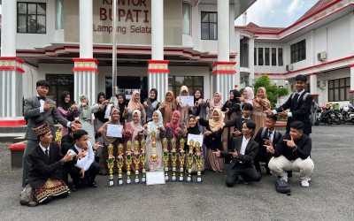 MAN 1 Lampung Selatan Raih Juara Umum 1 APPM FOSSAR XVII Kabupaten Lampung Selatan